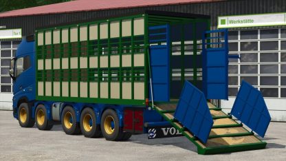 Volvo FH16 Animal Transport Truck & Trailer v 1.0