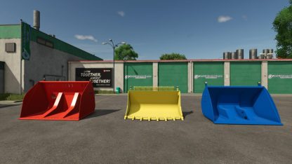 Wheel Loader Shovels Pack v 1.0