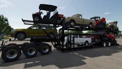 XPS 8400 Car Carrier Trailer v 1.0