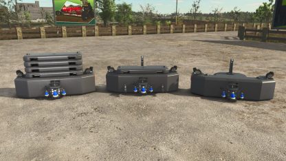 Hi-Vis LED Lights Tractor Front Weight v 1.0.1.0