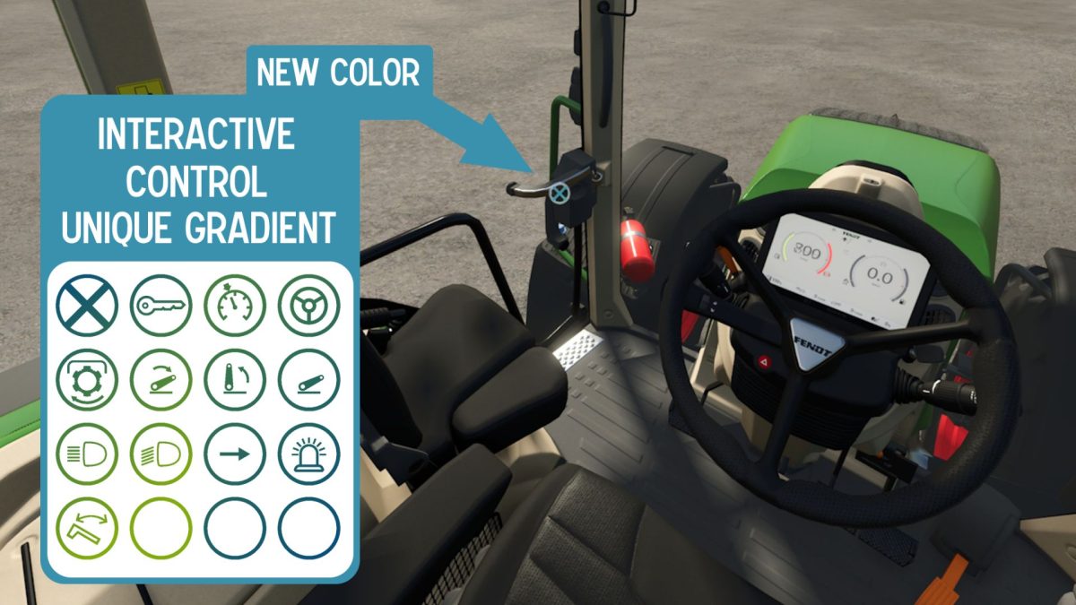 New Interactive Control Icons Color v 2.0