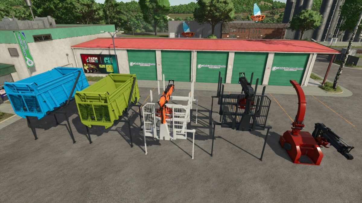 Claas Xerion Attachments v 1.0