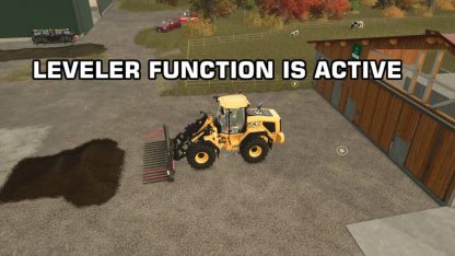 Deactivatable Leveler Function for Shovels v 1.0