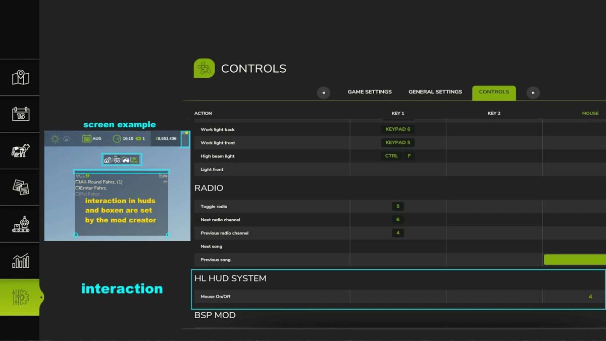 Production Info Hud v 1.1