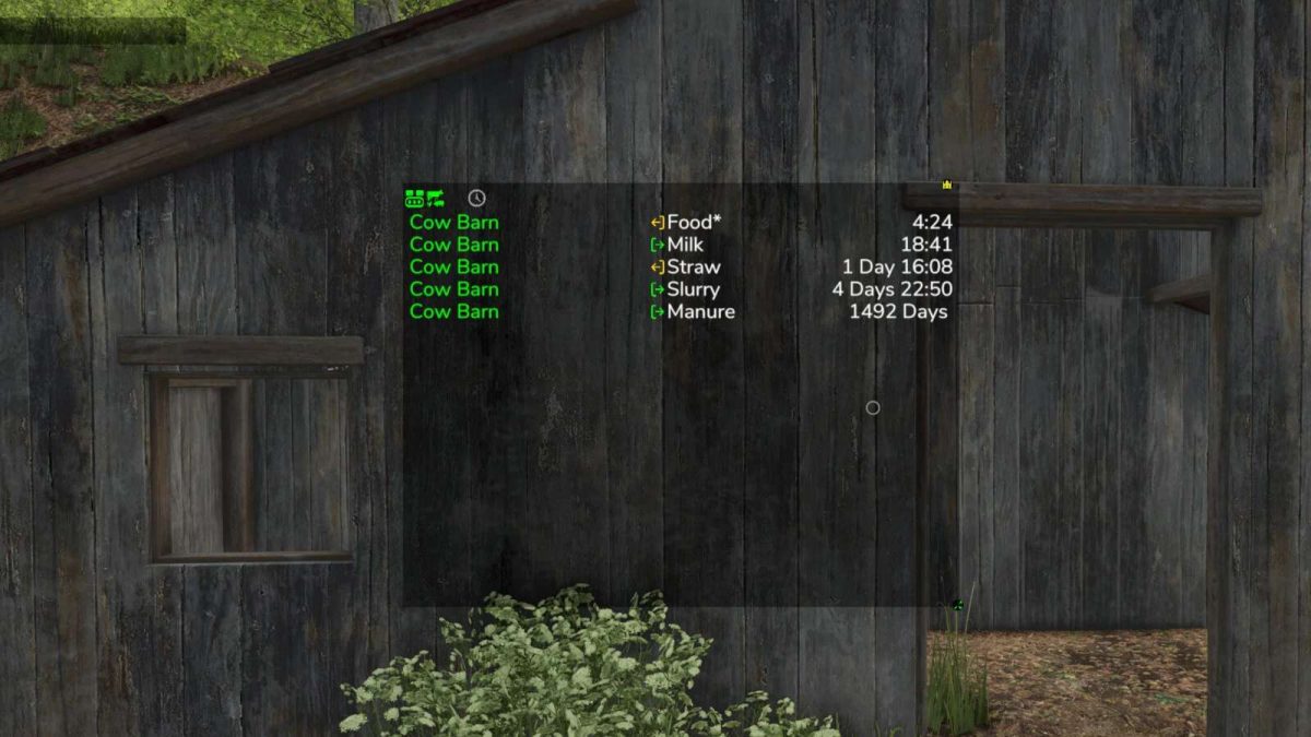 Production Info Hud v 1.1