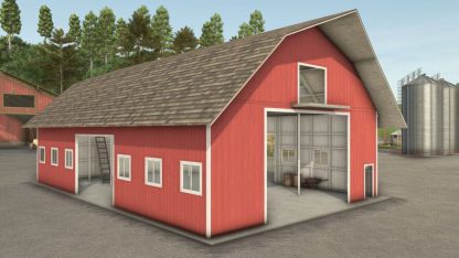 Wooden Open Barn v 1.0