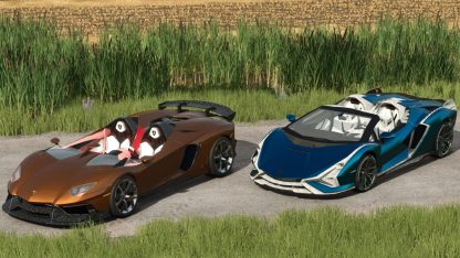 Lamborghini Aventador J Roadster & Sian Roadster v 1.0