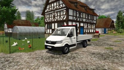 MAN TGE Flatbed v 1.0