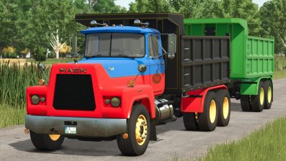 Mack RD 690 Truck & Trailer v 1.0