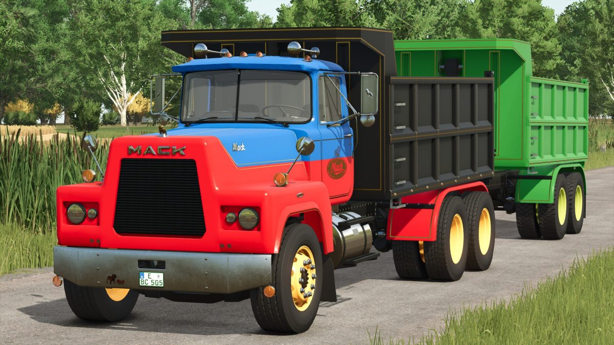 Mack RD 690 Truck & Trailer v 1.0