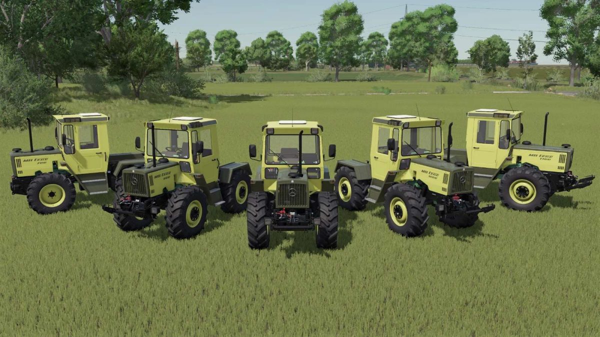 Mercedes Benz MB Trac Series v 1.2
