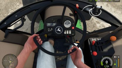 Realistic Camera with Hand on Steering Wheel v 1.1