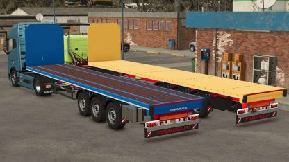 Schwarzmueller Flatbed Semi Trailer v 1.0
