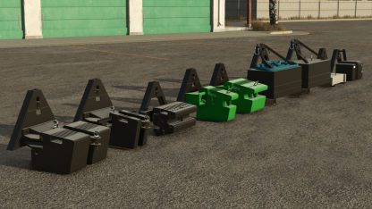 Weights Pack for Tractor Triangle v 1.0