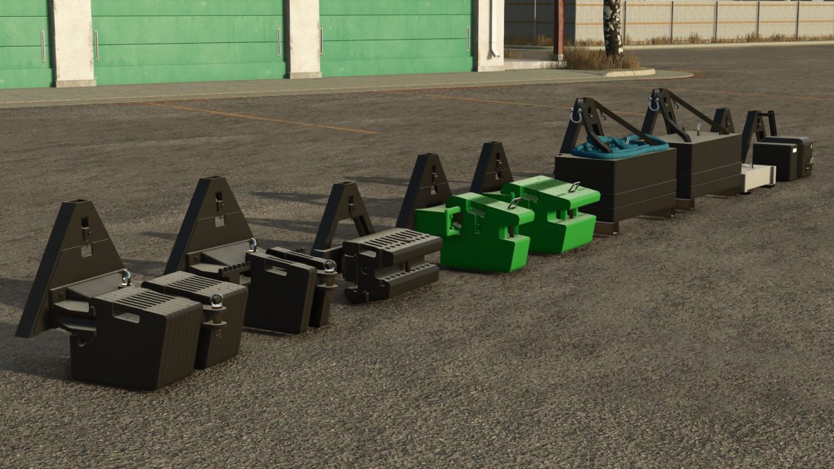 Weights Pack for Tractor Triangle v 1.0