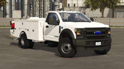 2022 Ford F600 Service/Bucket Truck v 1.0