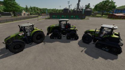 Claas Tractors Pack v 1.0