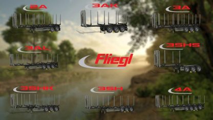 Fliegl Timber Runner Trailers Pack v 1.0.0.4