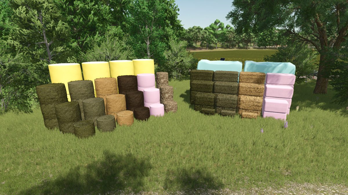 Large Stack of Bales v 1.0