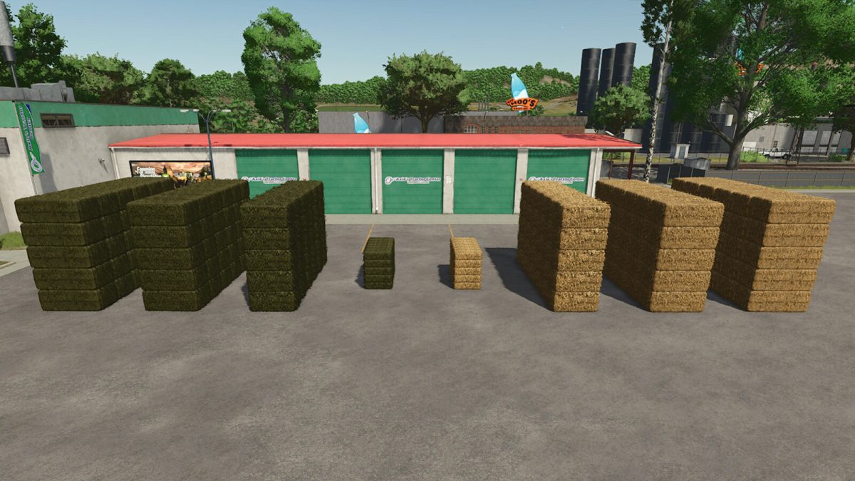 Large Stack of Bales v 1.0