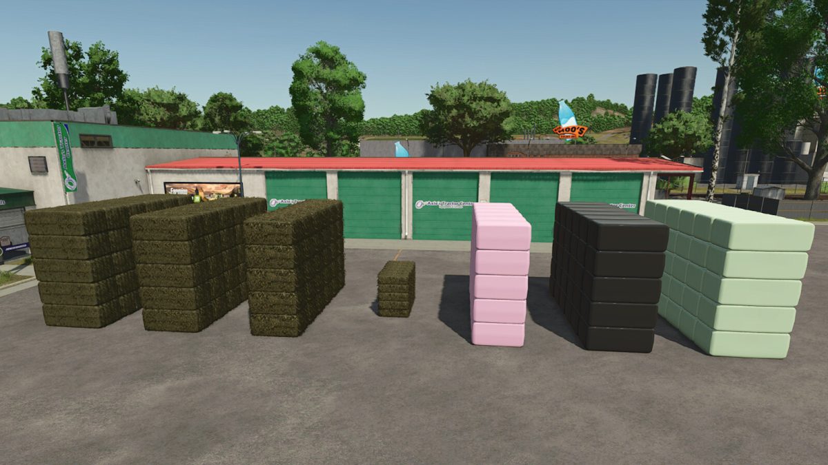 Large Stack of Bales v 1.0