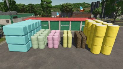 Large Stack of Bales v 1.0