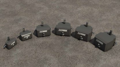 Lizard Weights Pack v 1.0