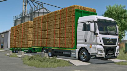 MAN TGX 6×2 Straw Bale Truck v 1.0.0.1