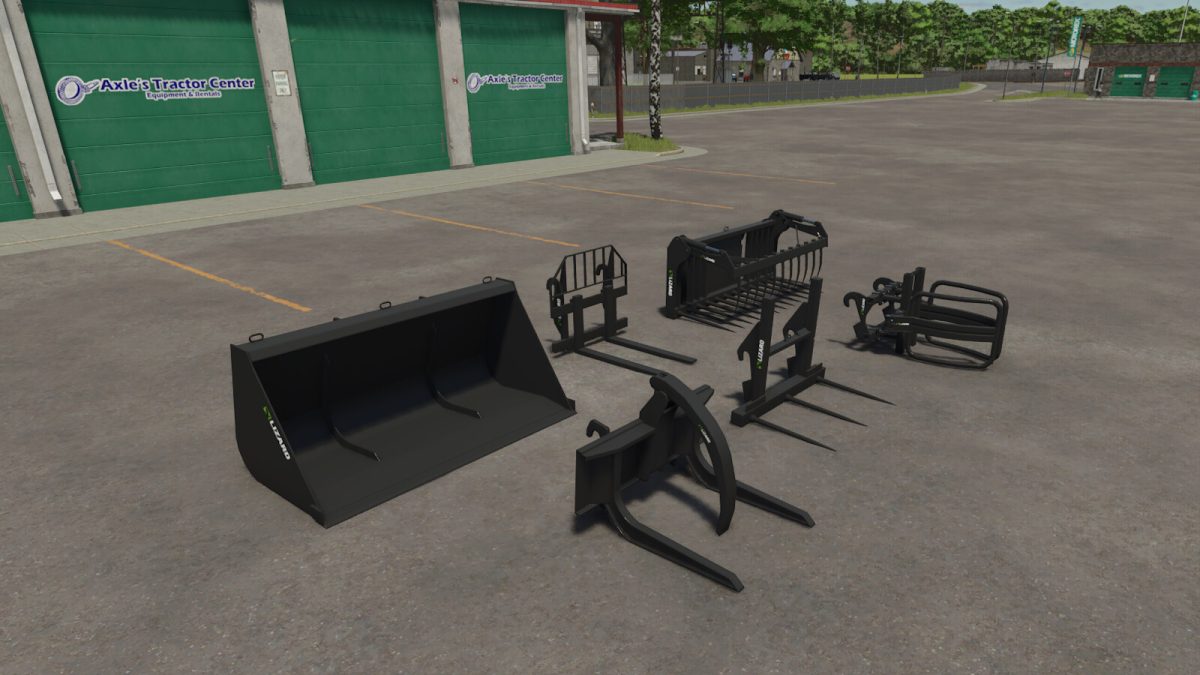 Telehandler Tools with Camera v 1.0