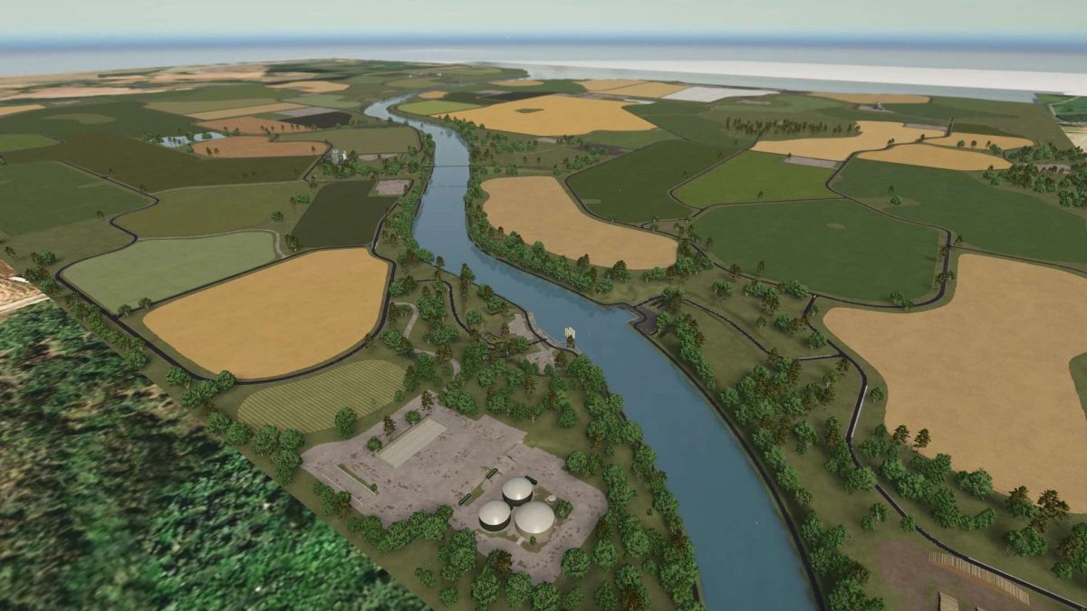 Am Nord Ostsee Kanal Map v 0.9.0.8