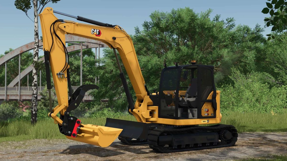 CAT 309 CR Mini Excavator v 1.2.0.1