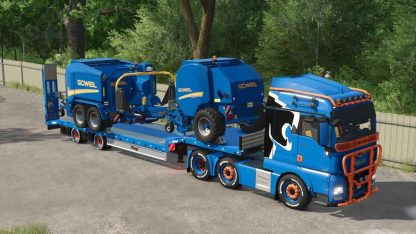 Fliegl SDS Low LoaderTrailers Pack v 1.0