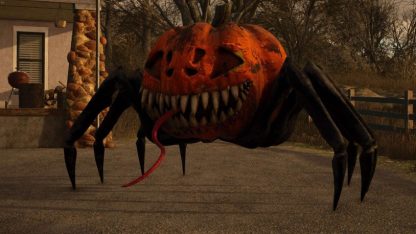 Halloween Spider Pumpkin v 1.0