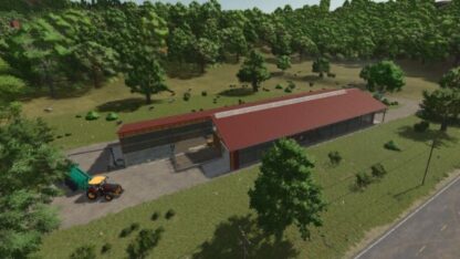Large Stable with Manure Heap v 1.0