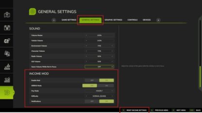 Income Mod v 2.0