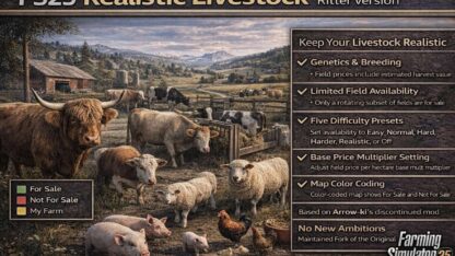 Realistic Livestock RM Public v 0.6.1