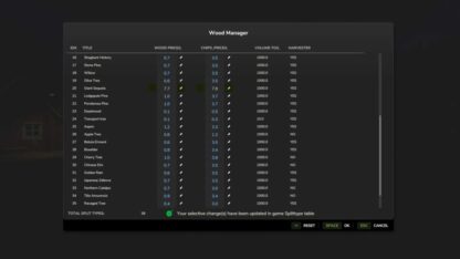 Wood Manager v 1.0