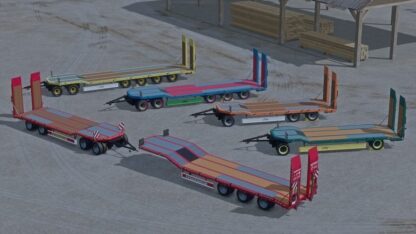 Fliegl Low Loader Trailers Pack v 1.0.0.1