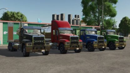 Mack Pinnacle 6×4 Trucks Pack v 1.2