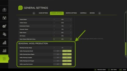 Seasonal Wool Production v 1.0