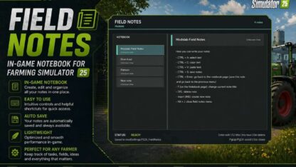 Field Notes v 1.3