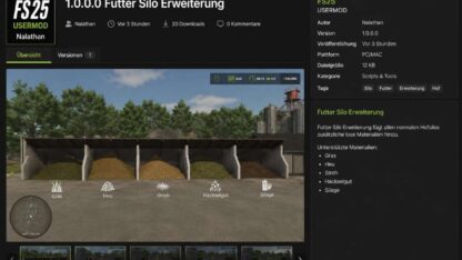 Forage Silo Extension v 1.0