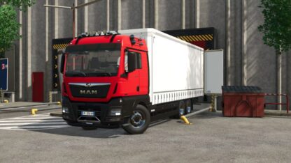 MAN TGX 26.640 Curtainsider Truck v 1.0