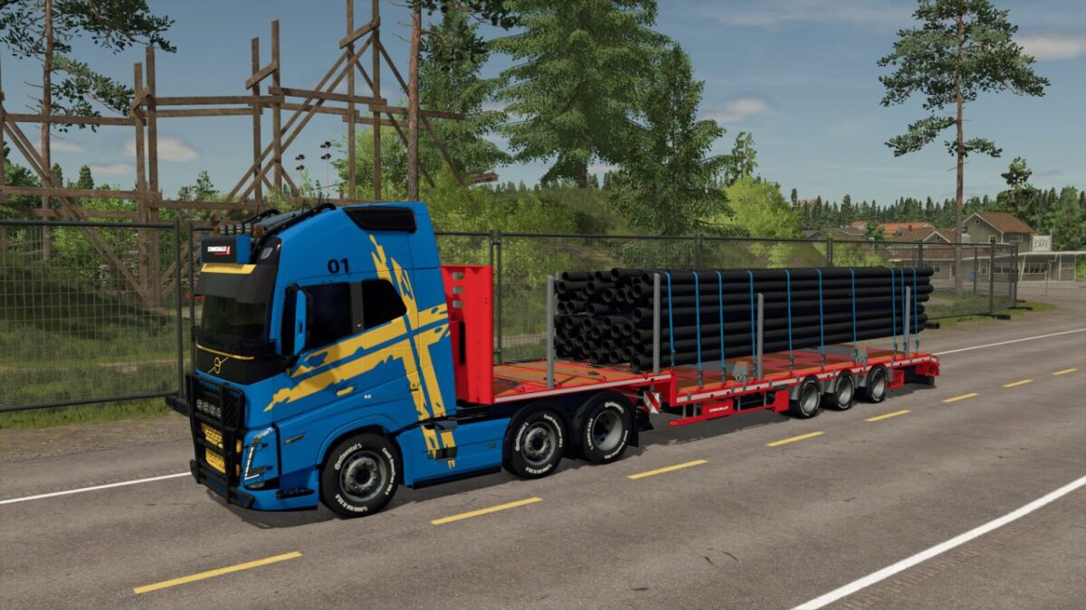 Schwarzmueller 3A Low Loader Trailer v 1.0.0.2
