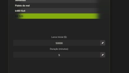 Server Auction v 1.0