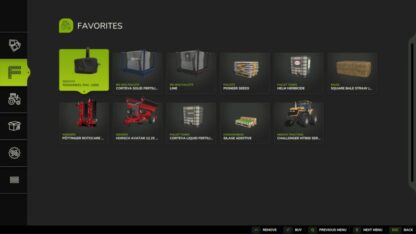 Shop Favorites v 1.0