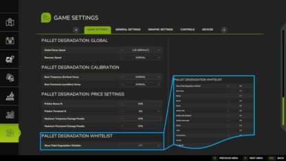 Storage Overhaul: Pallet Degradation System v 1.2