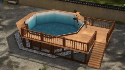 Wooden Pool Deck v 1.0