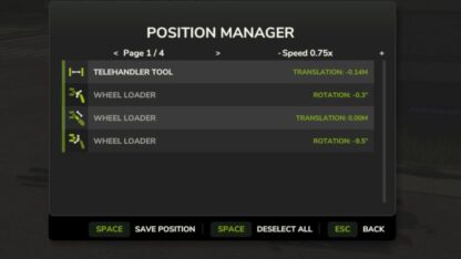Auto Arm Position v 1.0.0.5