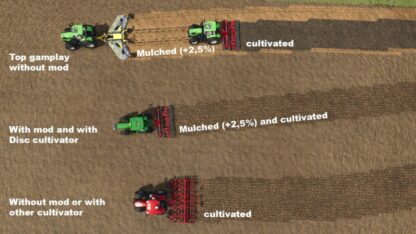 Disc Harrow Mulching v 1.0